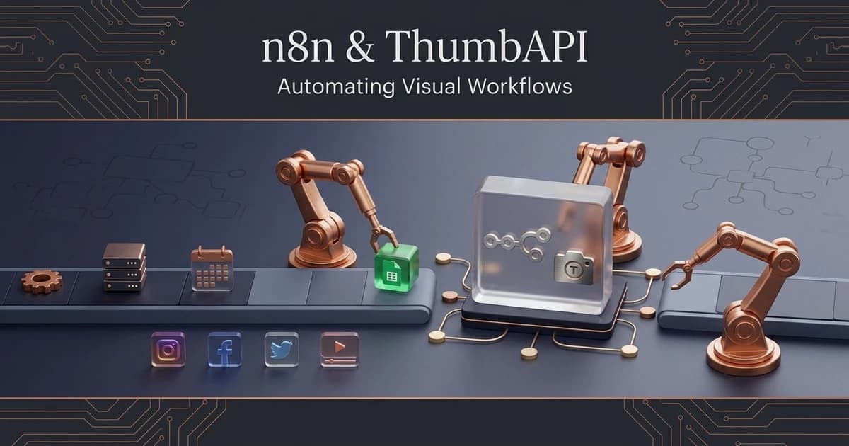 n8n Thumbnail Automation Workflow — Step by Step — ThumbAPI Blog