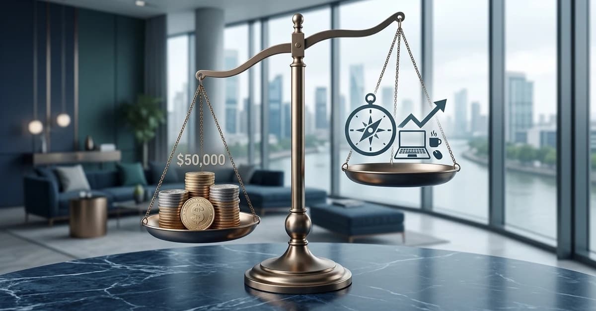 LinkedIn post image generated from a title